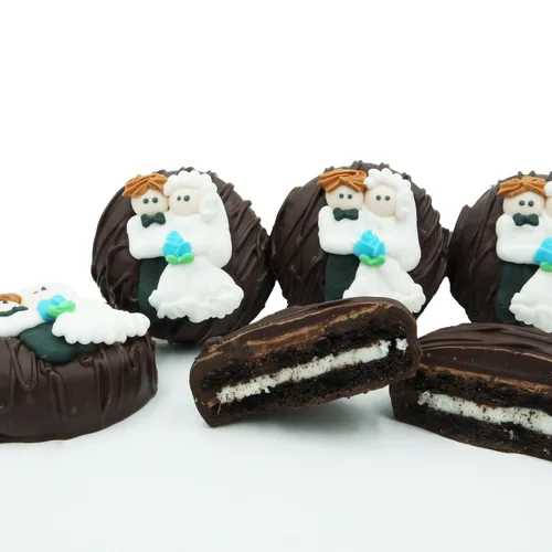 Vista 168 de Galletas Oreo bañadas en chocolate oscuro y con leche, de Philadelphia Candies