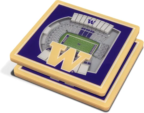 Vista 21 de YouTheFan NCAA - Posavasos con vista de estadio en 3D