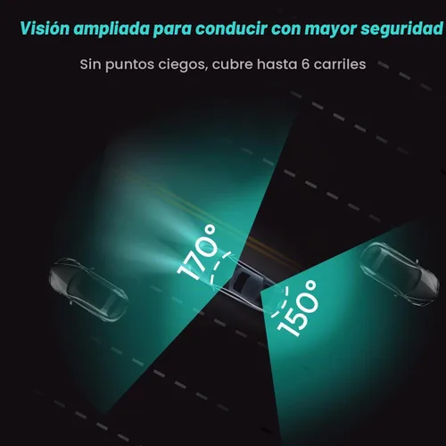 Vista 8 de BOTSLAB Cámara de salpicadero 4k delantera y trasera, monitor de estacionamiento 24/7 con kit cableado, dashcam ultra gran angular de 170°, ADAS
