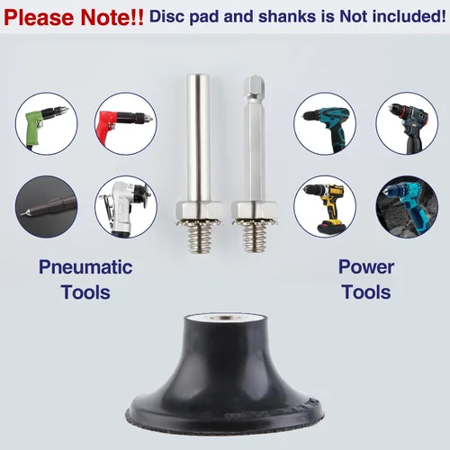Vista 4 de SPEEDWOX 50 piezas de 2 pulgadas de 36 grano Discos de cambio rápido con bloqueo de rollo Revestimiento de óxido de aluminio Accesorios