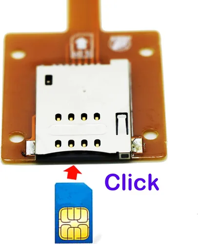 Vista 3 de Sintech Nano SIM 3G 4G tarjeta macho a estándar UIM SIM hembra extensión plana FPC cable extensor 5.9 in, compatible con iPhone 5-11