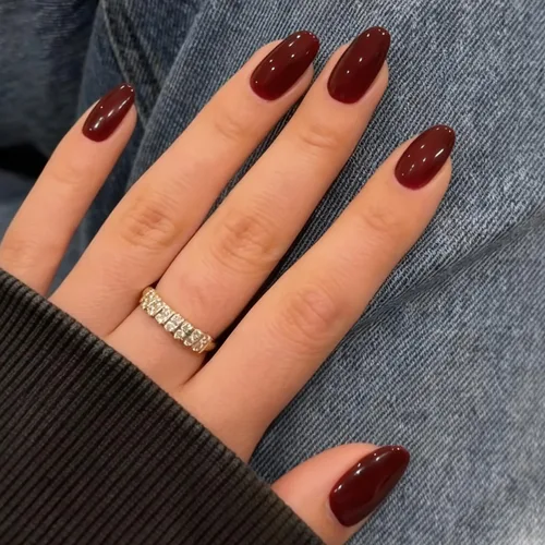 Vista 26 de Modelones Uñas postizas a presión color rosa almendra, uñas postizas cortas de primavera, kit de uñas reutilizables con pegamento de uñas, mini lima