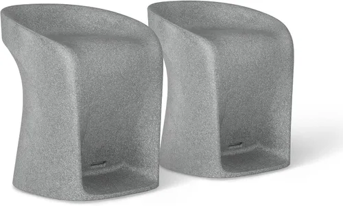 Vista 11 de Ledge Lounger Taburetes de bar para piscina, en agua, juego de 2, bajo el Nube