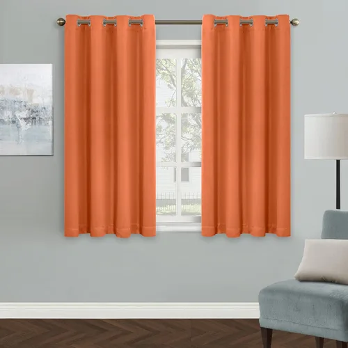 Vista 92 de MYSKY HOME Cortinas Aqua para Armario para Entrada Cortina Opaca para Puerta para Sala de Estar Cortina Oscurecedora de Habitación con Ojales