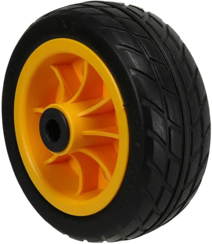 Vista 2 de Rock-N-Roller Paquete de 2 ruedas traseras Ground Glider, par de ruedas R-Trac de 8 x 3 pulgadas para carritos múltiples R6, R8, R14 y R16, cubo