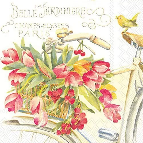 Vista 9 de Celebrate the Home - Servilletas florales de papel de 3 capas, flores, 20
