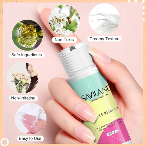 Vista 7 de Saviland Kit de removedor de cutículas y gel de araña de 6 colores, diseño de arte de uñas, pintura en gel, esmalte de gel para dibujo de alambre
