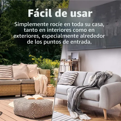 Vista 4 de Exterminators Choice Moth Defense Spray – 32 onzas líquidas – Fórmula natural de citronela y citronela – Spray de polilla seguro para animales