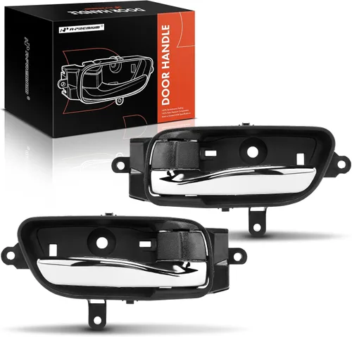 Vista 11 de A-Premium Manija de puerta interior delantera o trasera izquierda del conductor compatible con Nissan Altima 2013-2018, Pathfinder, Armada, Maxima