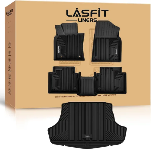 Vista 18 de LASFIT Alfombrillas para Toyota Tacoma 2005-2011 (solo compatible con DoubleCab AutoTran)