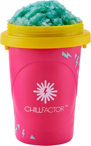 Vista 3 de Chill Factor Colour Shock - Máquina de nieve derretida reutilizable, color rosa