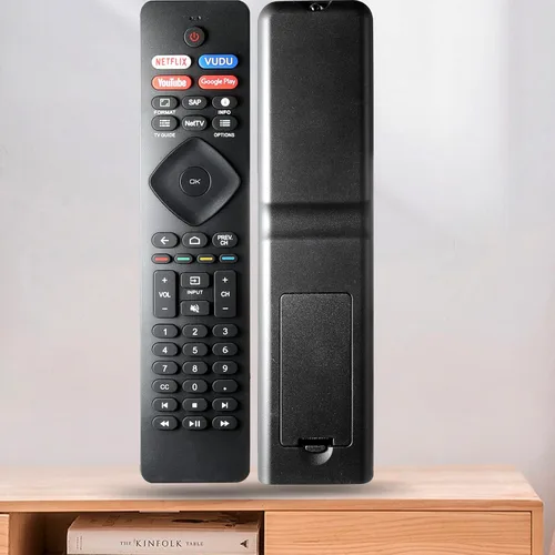Vista 3 de NH800UP RF402A-V14TV Reemplazo de control remoto compatible con todos los televisores LED inteligentes Philips Android 4K Ultra HD LED Smart LED
