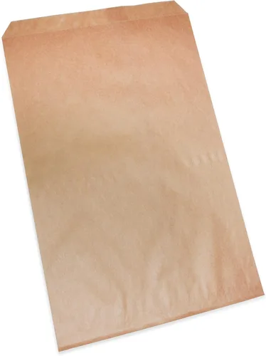 Vista 6 de CuteBox 100 bolsas de regalo de papel plano marrón kraft (6 x 9 pulgadas) para mercancía, manualidades, recuerdos de fiesta, venta al por menor