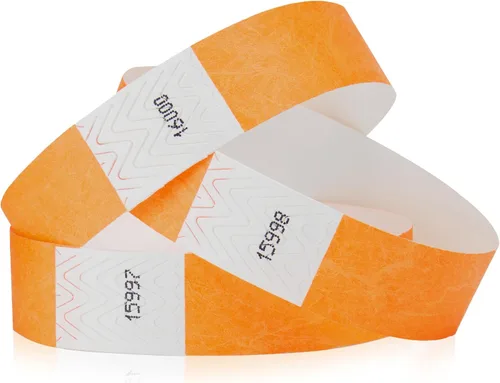 Vista 21 de WristCo Variety - Pack de pulseras de 3/4 pulgadas Tyvek, Paquete variado