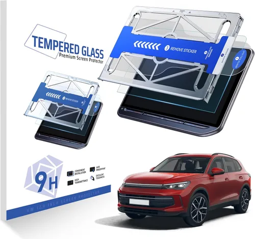 Vista 17 de Protector de pantalla brillante para Tesla Cybertruck – [más claro y suave] Accesorios de camioneta Cybertruck 2024 2025 – Vidrio templado 9H+