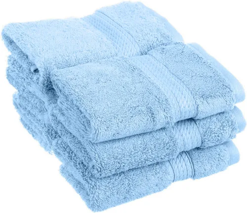 Vista 108 de BNM Toallas de Algodón Egipcio de Peso Pesado, Ideales para Baño, Ducha, Spa, Hotel, 800 GSM, Toallas Faciales/de Aseo, Toallas de Mano, Toallas