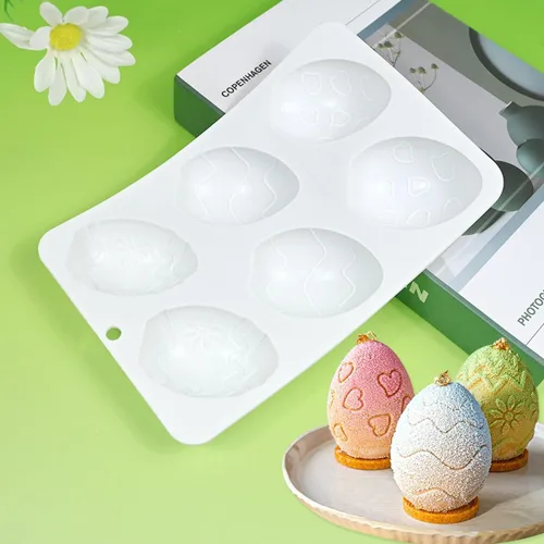 Vista 15 de mostsom Molde de silicona para pastel de mousse de flores, molde de helado, molde de chocolate, jabón, cupcakes 3D, utensilios para hornear, molde