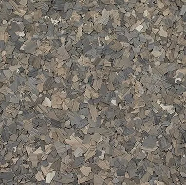 Vista 2 de Concrete Floor Supply Caja de 25lb Epoxi Flake F-9311 (Dolerita) 1/4″