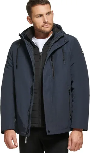 Vista 2 de Calvin Klein Chaqueta Arctic Faille 3 en 1 Systems para hombre