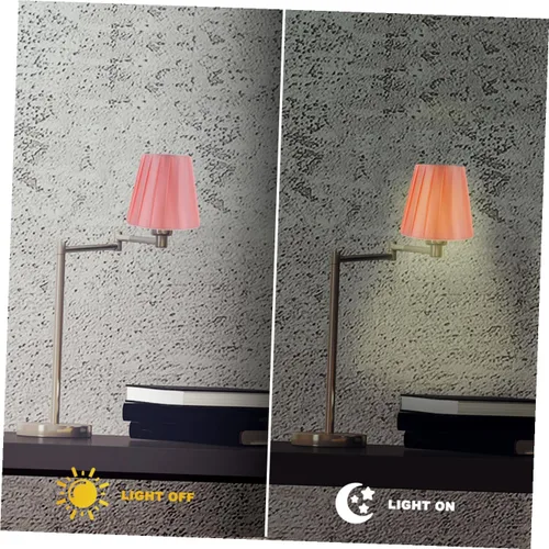 Vista 3 de SHERCHPRY 2 piezas de clip para lámpara de repuesto de tela plisada para lámparas de piso de mesa y mesita de noche, accesorio decorativo fácil