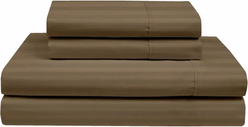 Vista 12 de Rajlinen Juego de sábanas de algodón Giza de tamaño individual, 100% algodón egipcio Giza certificado, juego de sábanas de lujo de 4 piezas Borgoña