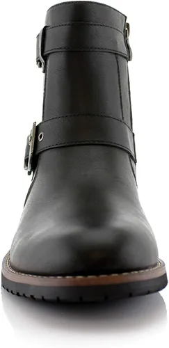 Vista 4 de Polar Fox Wyatt MPX608005 - Botas de motocicleta para hombre, estilo casual
