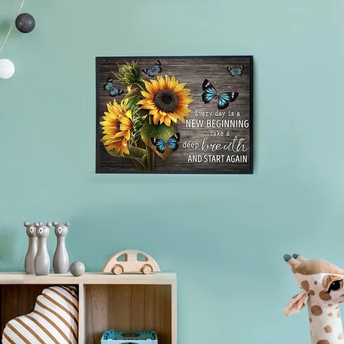 Vista 8 de DKHDBD Kits de pintura de diamantes para adultos, 12 x 16 pulgadas, pintura por números para adultos principiantes, pintura de puntos de diamante
