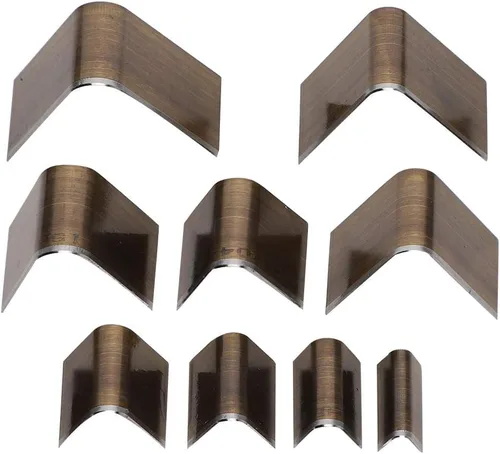Vista 5 de Recortadora de cuero en forma de V, cinturón de esquina, herramienta de corte de perforación, accesorios de artesanía en cuero (A29V)