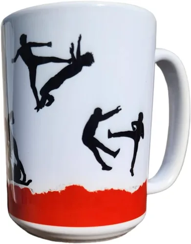 Vista 3 de Protecting Energy Mug, Office Mug, Zine Mug, Funny Mug, Humor Mug, houmous Mug, Funny Drinkware, Gag gift