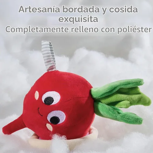 Vista 6 de TUMAMA 4 Pcs Potted Vegetable Hanging Car Seat Toys for Baby 0 3 6 9 Months