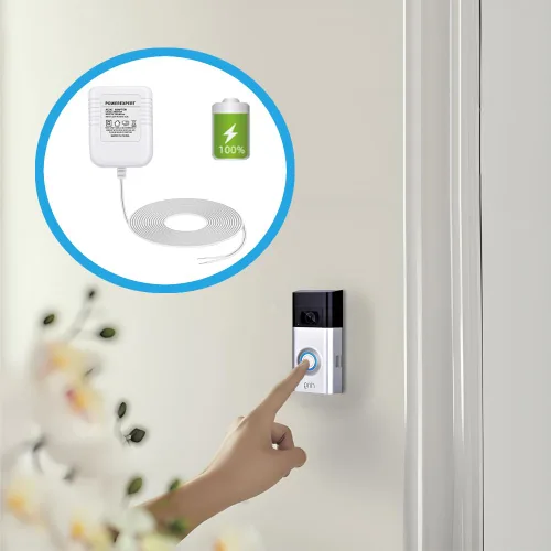 Vista 3 de LIANSUM Adaptador de cable transformador C de 24 V para termostato y todas las versiones de timbre de timbre, compatible con Nest 1st/2nd, Ecobee