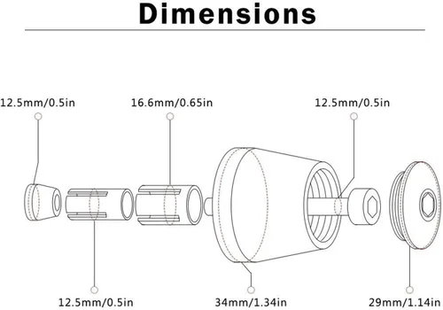 Vista 2 de Para XJ6DIVERSION XJ6 XJ6N Diversion 2009 2010 2011 2012-2015 Manillar de motocicleta Agarraderas de manillar extremos tapas tapón deslizante