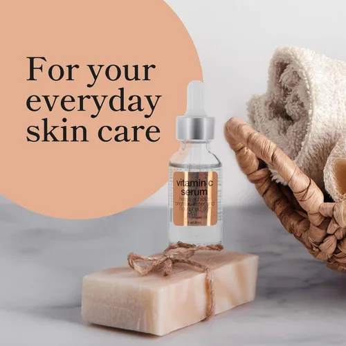 Vista 4 de Suero de vitamina C, productos para el cuidado de la piel, suero facial hidratante, suero hidratante facial nutritivo, productos esenciales