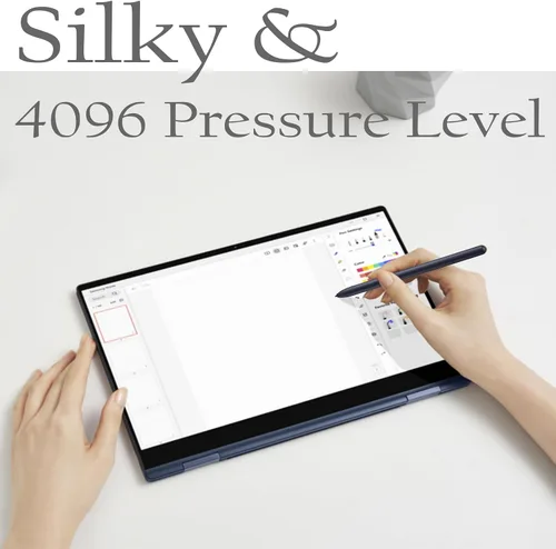 Vista 2 de Galaxy Book 3 Pro 360 S Pen + puntas de repuesto para Samsung Galaxy Book 3 Pro, lápiz capacitivo 360 (negro)