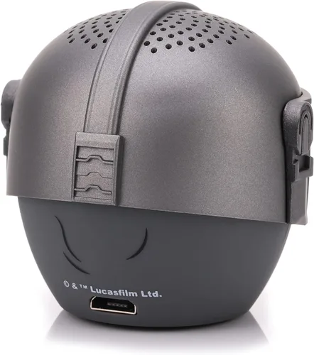 Vista 2 de Bitty Boomers Star Wars: Chrome Mandalorian - Mini altavoz Bluetooth