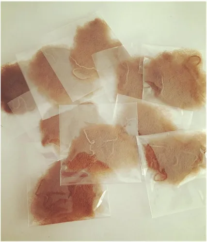 Vista 2 de 20 "Lote de redecillas para el cabello Invisible Elastic Edge Mesh 19.7 in Redes de pelo reutilizables (marrón claro 10pcs)