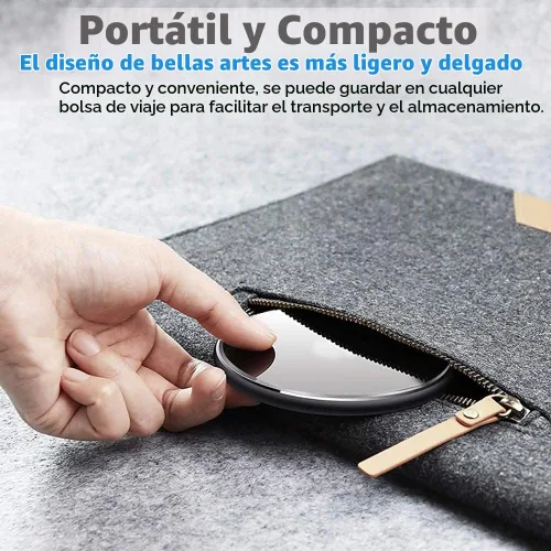 Vista 7 de Cargador inalámbrico para Samsung Galaxy S24/S24+S23/S23+/S22/S22+/S21/S20/S20+/S10/S9+/S9/S8/S8+/S7/Note10/Note9/Note8, almohadilla de carga