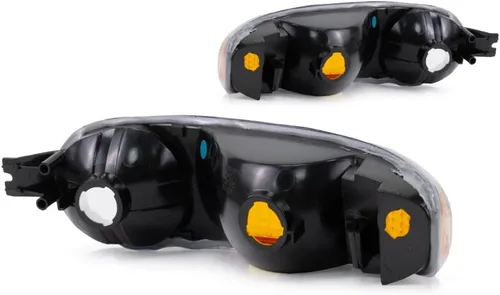 Vista 5 de Para GMC Yukon XL Denali, unidad de luz de señal de estacionamiento 2001 02 03 04 05 2006, par lado del conductor y del pasajero para GM2520182