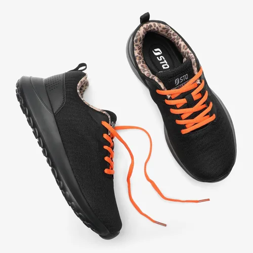 Vista 7 de STQ Zapatos deportivos para caminar resistentes al agua para mujer con soporte de arco