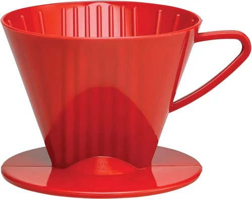 Vista 20 de Cono de Filtro de Café para Verter Fino, Tamaño Número 1, Negro, Prepara de 1 a 2 Porciones