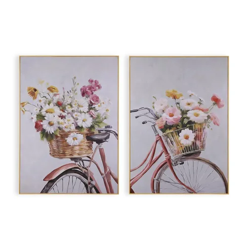Vista 2 de Cuadro Versa Lienzo 2,5 X 60 X 50 CM Bicicleta