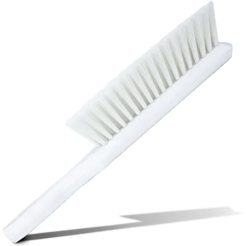 Vista 11 de SPARTA Cepillo suave de 8 pulgadas con cerdas de poliéster y mango de 5 pulgadas, escoba de mano codificada por colores para mesas, encimeras y Negro