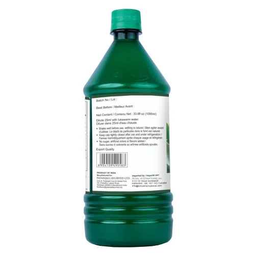 Vista 3 de Patanjali Jugo de Aloe Vera 1L / 33.81 fl oz