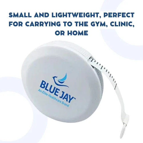 Vista 6 de Blue Jay an Elite Healthcare Brand Cinta métrica Measure It para medidas corporales con caja exterior de plástico, fabricada con fibra de vidrio
