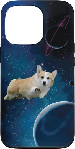 Vista 10 de Funny Kids Space Corgi Mom Pembroke Welsh Corgi Dog Lover Case for iPhone 17