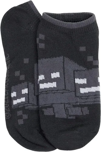 Vista 4 de Minecraft boys Multi-pack Socks Verde (paquete de 5)