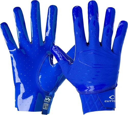 Vista 15 de Cutters Rev Pro - Guantes de fútbol para hombre, con agarre ultra adhesivo, para adultos, 1 par
