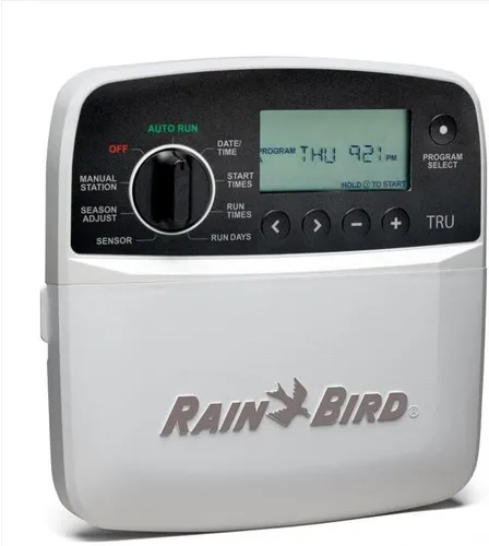 Vista 4 de Rain Bird TRU4I Controlador/temporizador de riego interior basado en programas, listo para WiFi, 4 zonas/estación