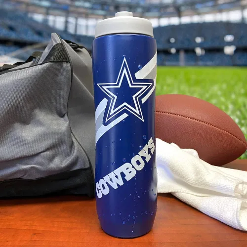 Vista 2 de The Party Animal NFL Dallas Cowboys - Botella de agua exprimible