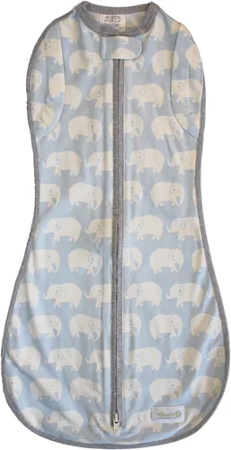 Vista 11 de Saco de bebé Woombie, convertible, fácil de usar, opción natural de abrazo, elástico, abrazable, tela transpirable